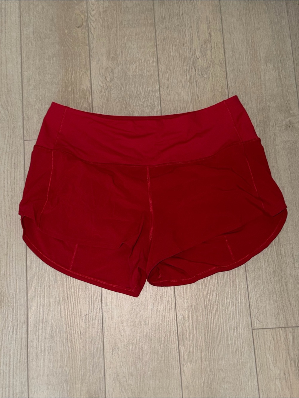 lululemon athletica Red Women's Athletic Shorts